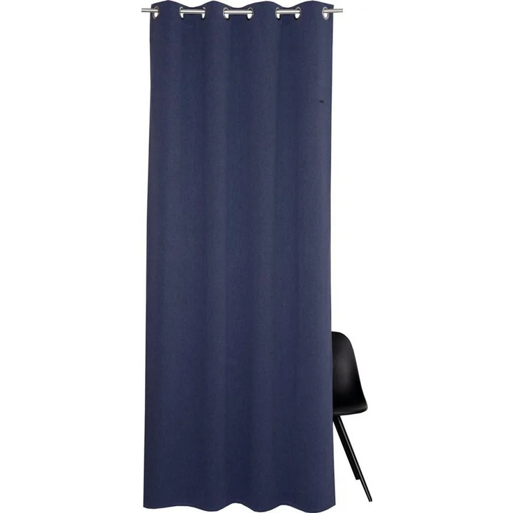 Esprit Vorhang Harp (1 St), Ösen, blickdicht, Webgardine blickdicht mit Ösen, fertig konfektioniert – Bild 2
