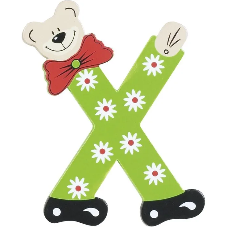 Playshoes Holzbuchstabe 'X'