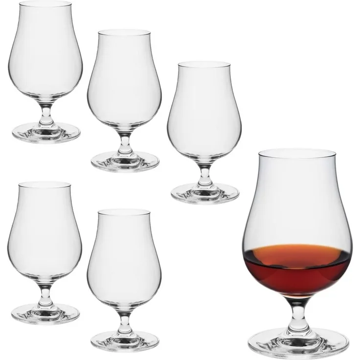 Rona2serve Single Malt Whisky Glas 200ml edle Whisky Gläser im 6er Set