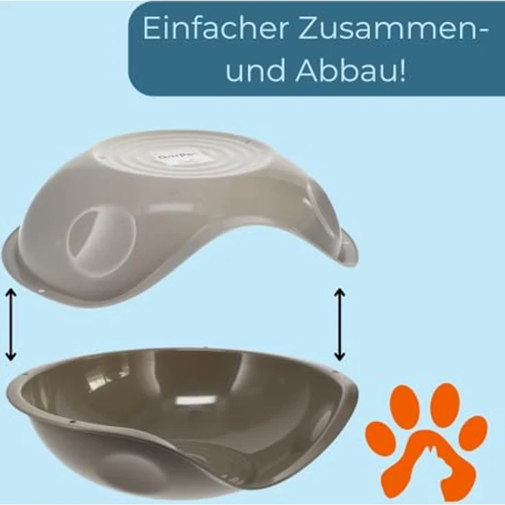 GarPet Katzenzelt Katzen Höhle Haus Hunde Hütte outdoor Wetterfest Korb Wurfkiste – Bild 7