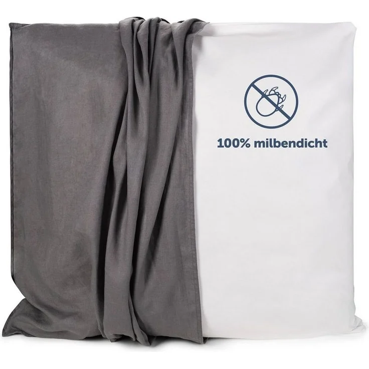 Blumtal Bettbezug Milbenbezug Allergiker Bettbezug oder Kopfkissenbezug- Milben Encasing, (2 St), bestehend aus dem High-Tech Spezialgewebe Evolon – Bild 3