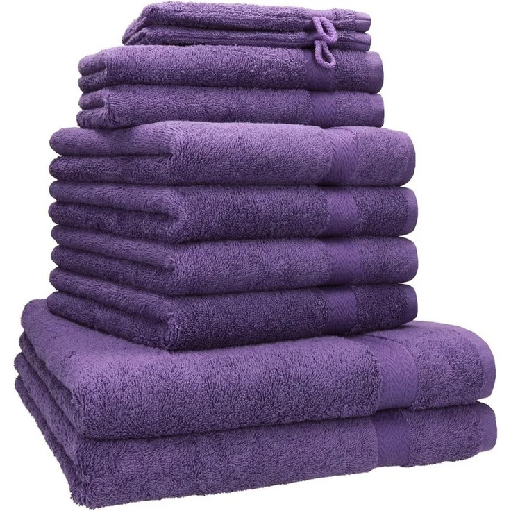 Betz Handtuch Set 10-tlg. Handtuch-Set PREMIUM, 100% Baumwolle (10-St), 100% Baumwolle – Bild 1