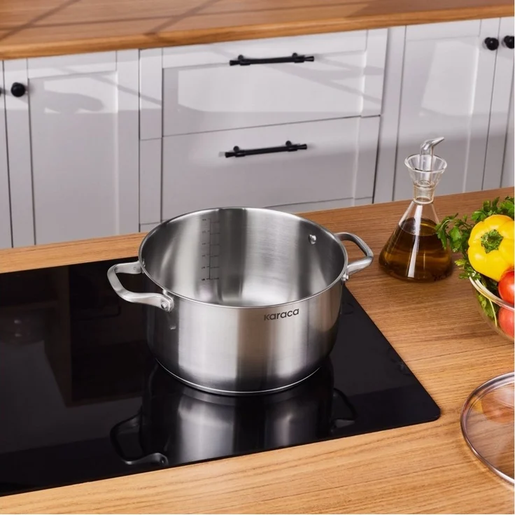 Karaca Kochtopf Karaca Elite Stahltopf 6,7 L 26 cm – Bild 2