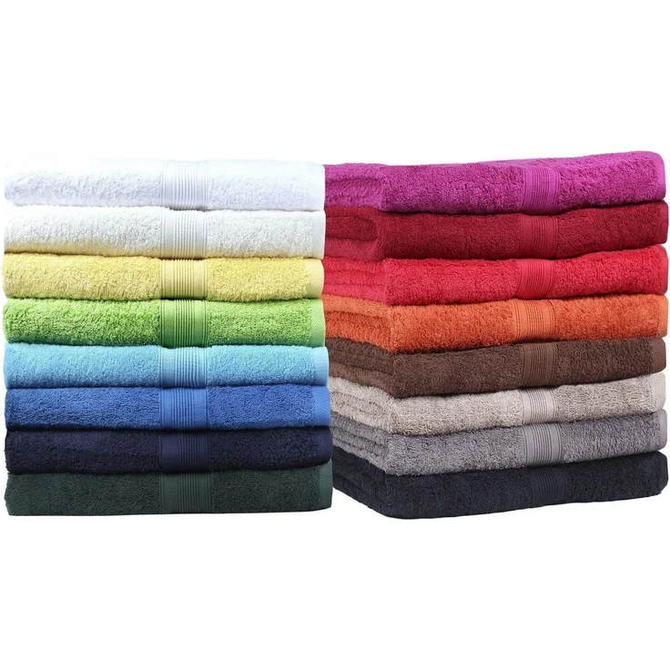 NatureMark Badetuch 2er-Set Frottier Badetücher 100x150cm, 100% Baumwolle (2-St), Premium Qualität, BADETUCH, Bade-Handtuch, 100x150cm – Bild 3