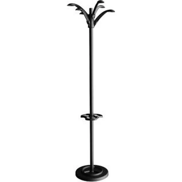 unilux Garderobenständer ´FLORA´, Höhe: 1. 750 mm, schwarz