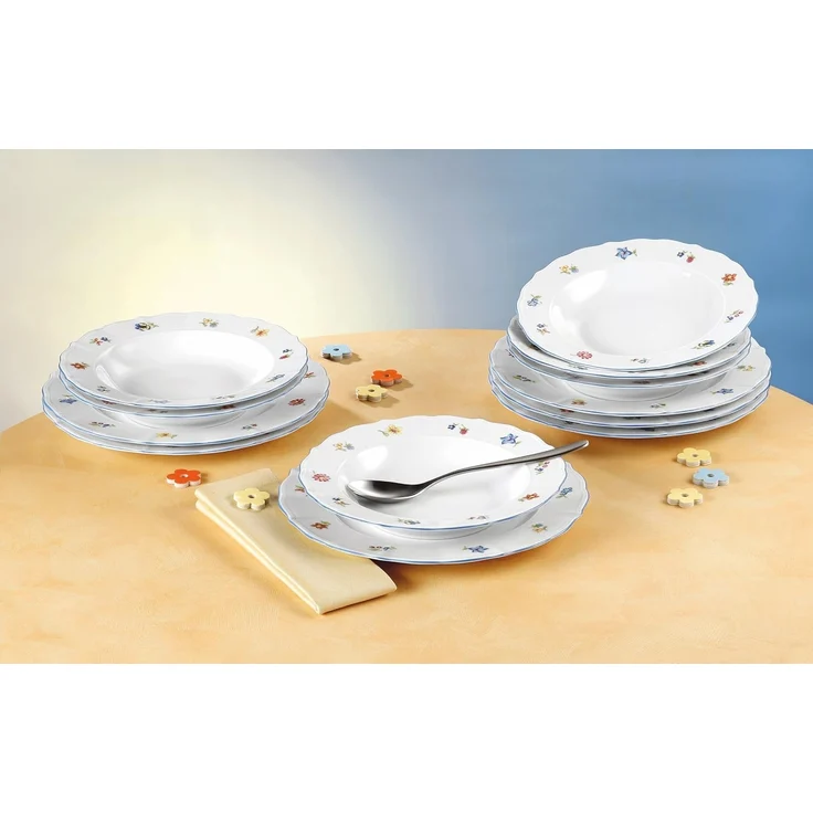 Seltmann Weiden Geschirr-Set Kaffeekanne 6 Personen Sonate 34032 von Seltmann Weiden, Porzellan – Bild 3