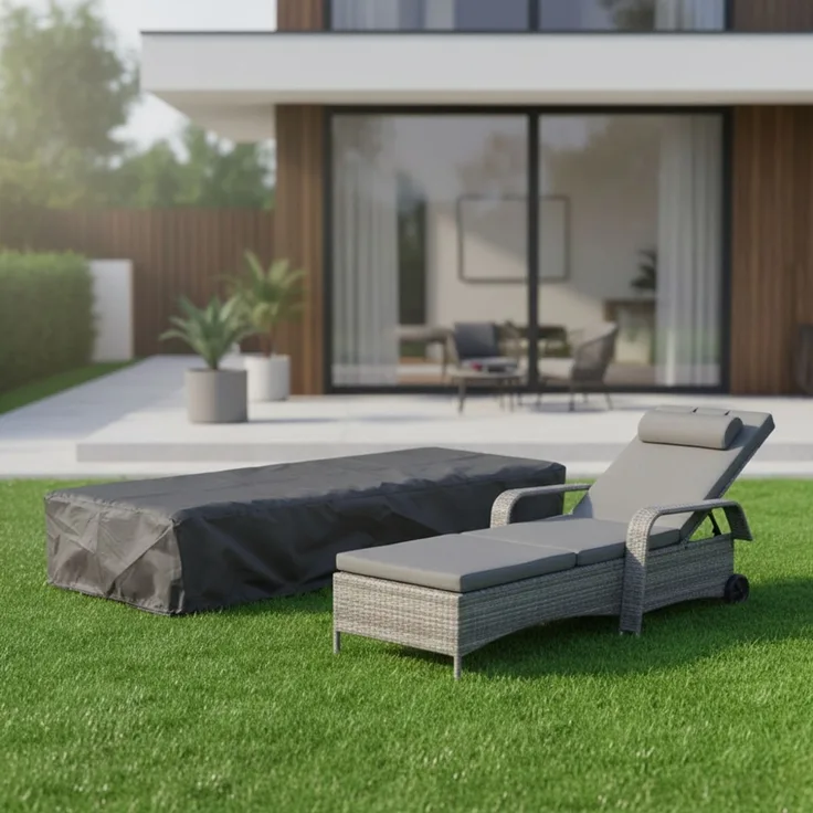Schutzhülle Gartenmöbel Abdeckplane Gewebeplane Plane Schutzplane 220x78x60 CM
