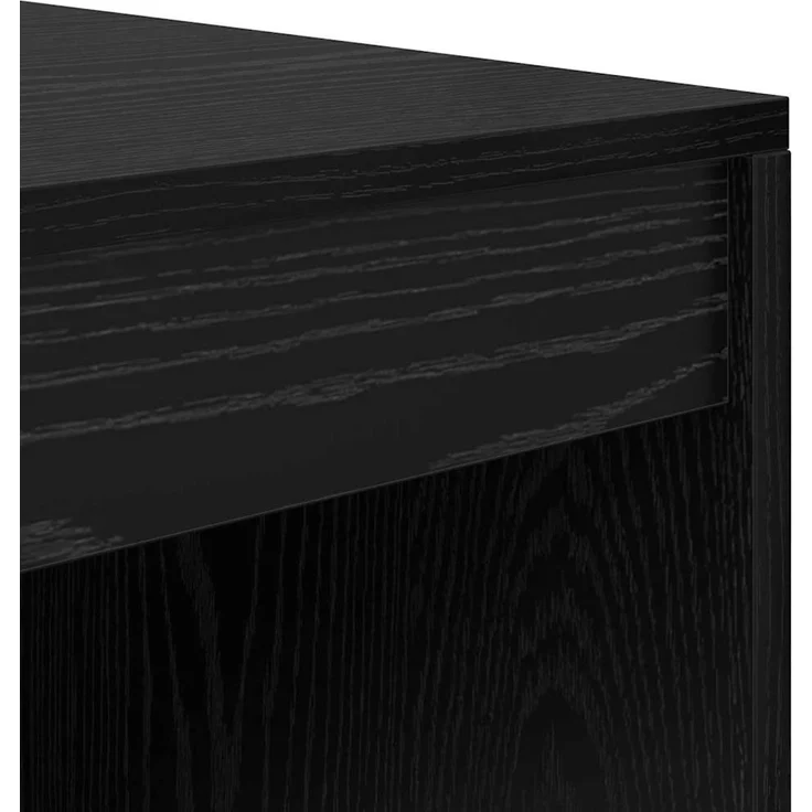 vidaXL Schreibtisch Schwarz Eichen-Optik 100 x 50 x 76 cm 869443 – Bild 7