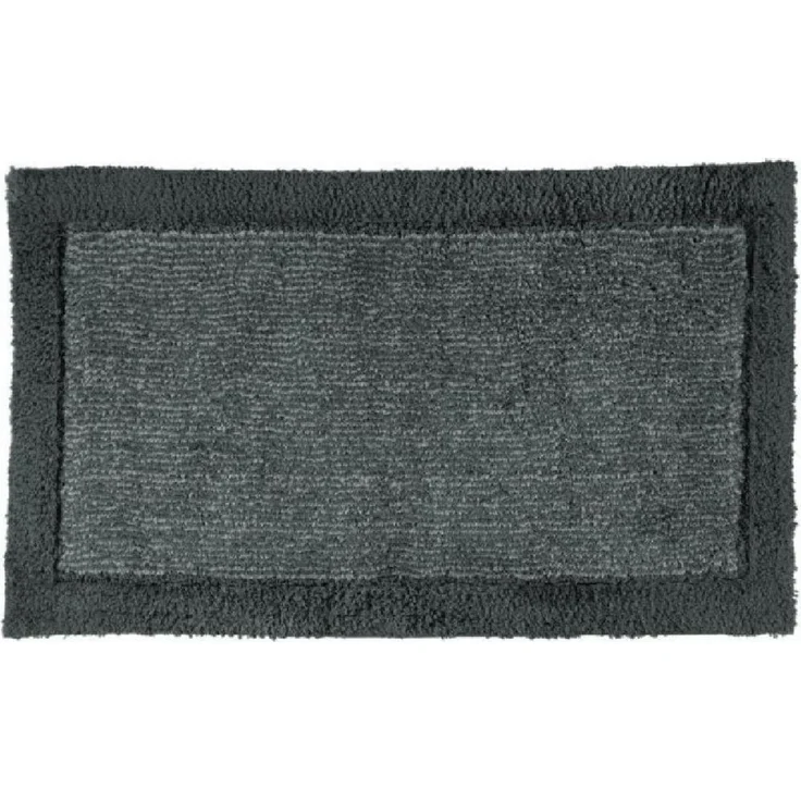 Cawö Badematte Badteppich Two-Tone Schiefer (60x100cm) – Bild 1