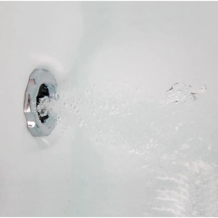 PureHaven Whirlpool 180x140 cm Reinigungsprogramm & Lichttherapie modernes Design Wasserfall 12 Hydrojets Bluetooth-fähiges Soundsystem – Bild 4