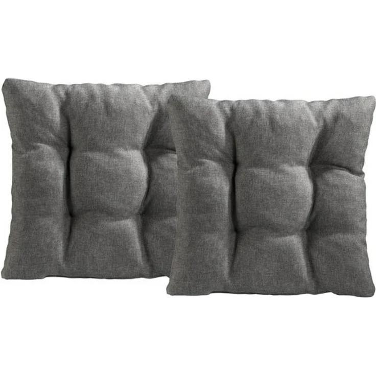 XDREAM Stuhlkissen Sitzkissen Set (2er & 4er) für Stühle und Bänke, robuste Polsterauflage für indoor und outdoor, 38x38x6 cm – Bild 4