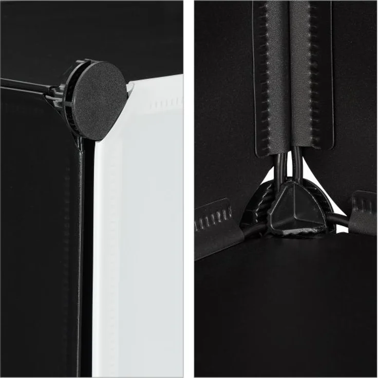 Schuhschrank Stecksystem 24 Fächer – Bild 9