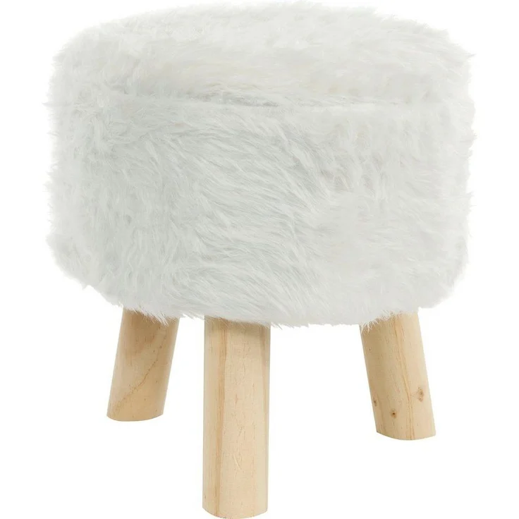my Flair Sitzhocker, natur H 33 durchm. 32 – Bild 1