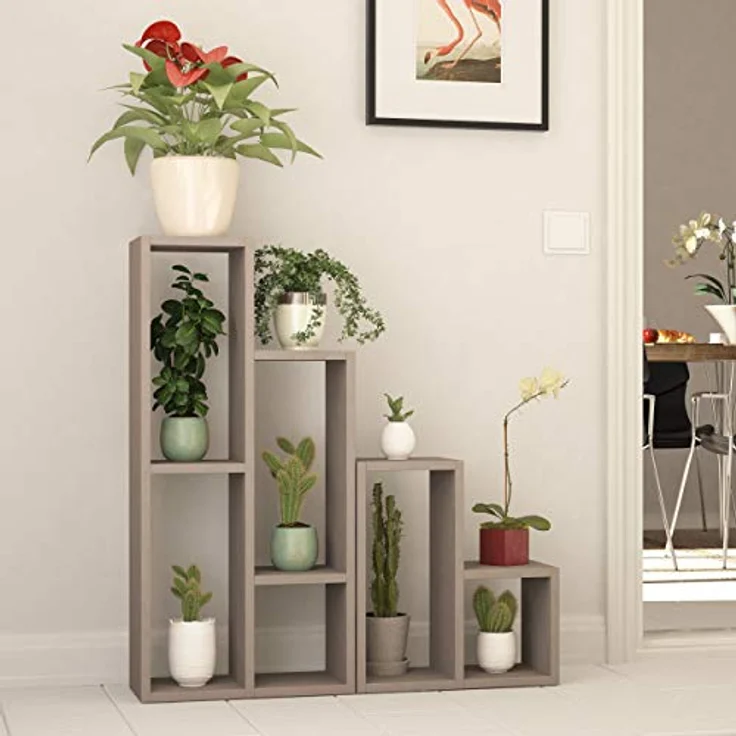 Livetastic Regal, Beige, Holzwerkstoff, 2 Fächer, 42x89x20 cm, für Wohnzimmer und Bücherregale – Bild 4