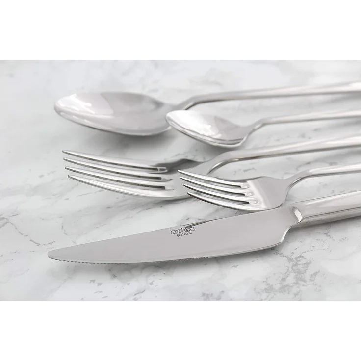 Mulex Besteck-Set Lamadera (60-tlg), 12 Personen, Edelstahl – Bild 2