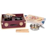 small foot Kinderküche Camping \"tasty\", Spielküche mit viel Zubehör, Rollenspielzeug für Kinder ab 3 Jahren, 12390