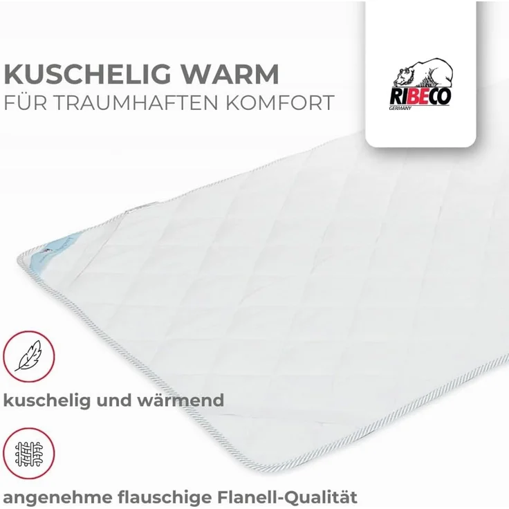 Matratzenauflage Top Cool RIBECO, Mit über 1.000 positiven Kundenbewertungen! – Bild 2