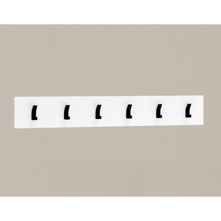 designimpex Garderobenpaneel Design Garderobenpaneel 100 x 15 Wandgarderobe Garderobe Kleiderhaken – Bild 2