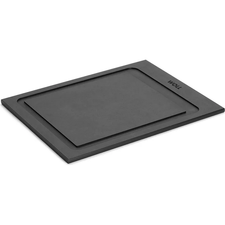 WOLL Schneidebrett Cut & Serve Hitzebeständigkeit bis 175°C 25 x 19 cm FSC-zertifizierter Papierverbundstoff nicht Induktionsgeeignet Spülmaschinenfest