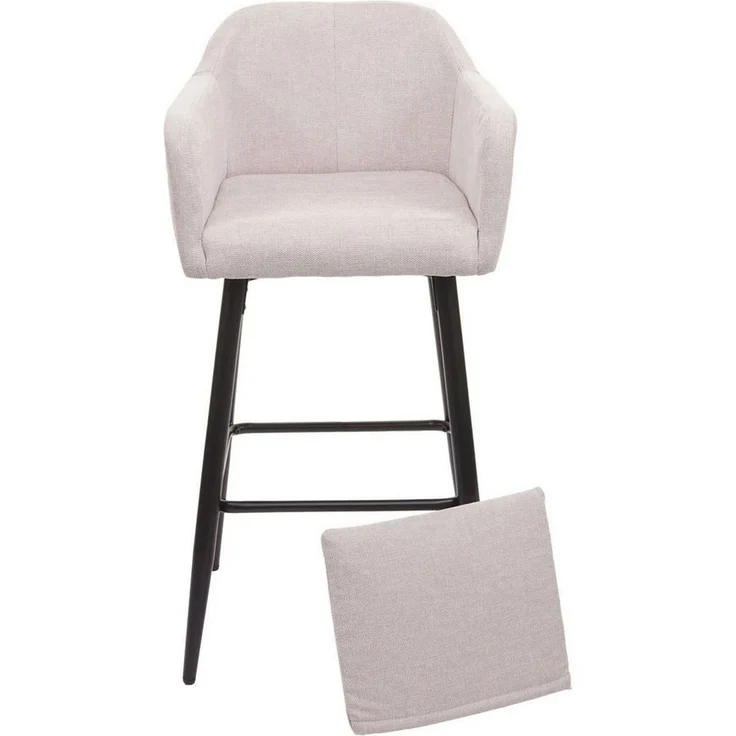 MCW Barhocker MCW-H93-2 (Set, 2 St, 2er), 2er-Set, Mit Reißverschluss, Bequeme Sitzpolsterung, Mit Bodenschonern – Bild 2