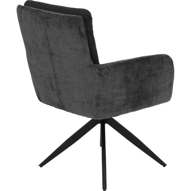 2er Set Sesselstuhl Leandra, XL Sitzbreite - Anthrazit – Bild 7