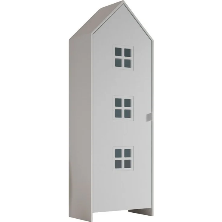 Schrank Casami Bruges 37 x 57,6 x 171,3 cm MDF Weiß – Bild 4