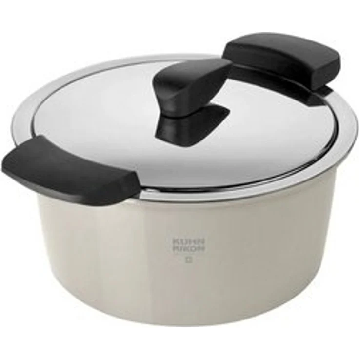 KUHN RIKON Kochtopf Kuhn Rikon HOTPAN Servier Kasserolle 2,0 L/Ø 18 cm - in Sand – Bild 6