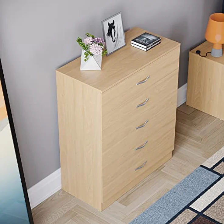 Vida Designs Riano Kommoden & Sideboards, Mitteldichte Holzfaserplatte, Pinnie, Standard – Bild 8