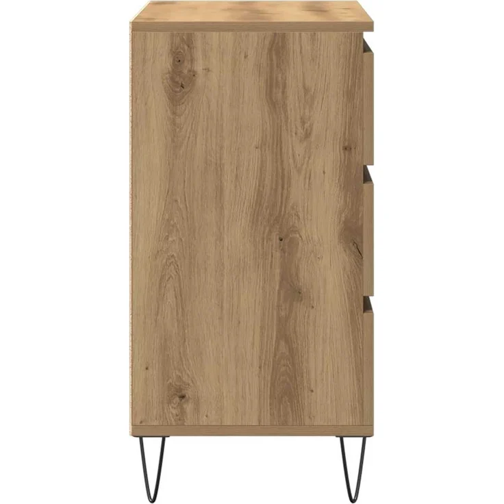vidaXL Sideboard Artisan-Eiche 60 x 35 x 70 cm Holzwerkstoff 863496 – Bild 6