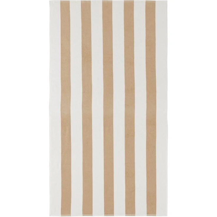 LeGer Home by Lena Gercke Strandtuch Lija, Strandhandtuch 100x180cm, Walkfrottee (1-St), Handtuch mit modernen Streifen aus 100% Baumwolle – Bild 3