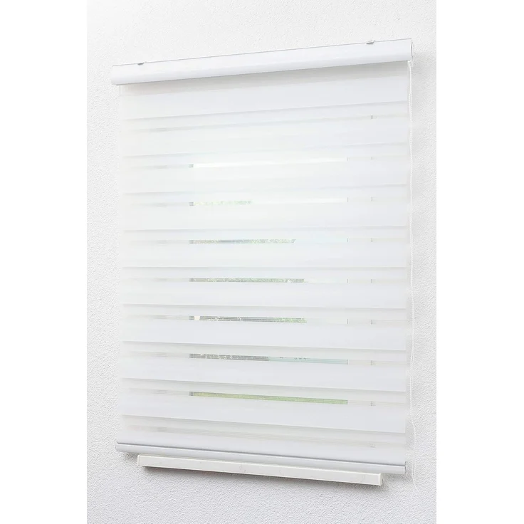 Lysel - Qualitätsdoppelrollo weiß, (B x H) 160cm x 240cm in weiß – Bild 5