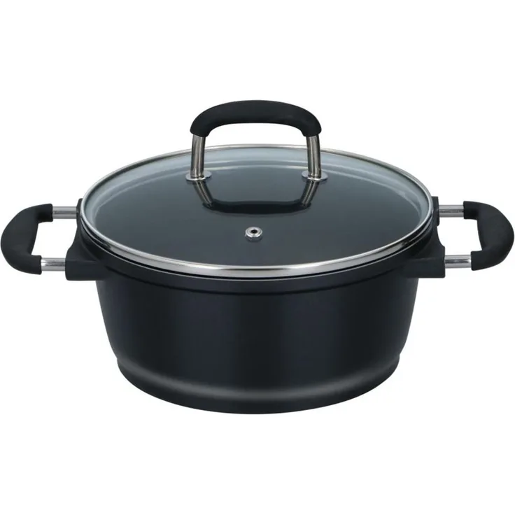 Alpina Profi Aluguss Topf 20x9,5cm (DxH) Kochtopf Kochen Küche Töpfe