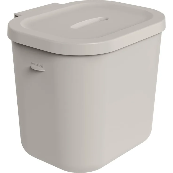 Rotho Babydesign Windeleimer Kayo, kompakter Wickelhelfer mit 6 Litern Fassungsvermögen, Cappuccino