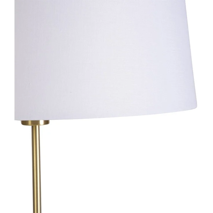 Qazqa Stehlampe Parte fl, ohne Leuchtmittel, E27, Gold/Messing, Modern, Stahl, 1-flammig – Bild 2