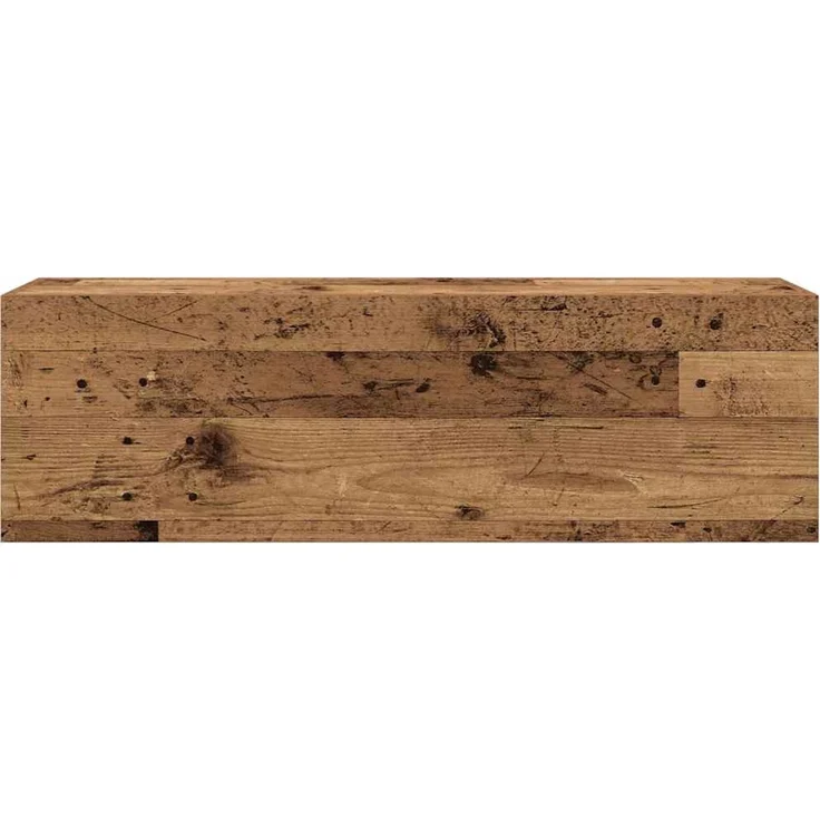 Bad-Wandschrank Altholz-Optik 100 x 25 x 30 cm Holzwerkstoff – Bild 5