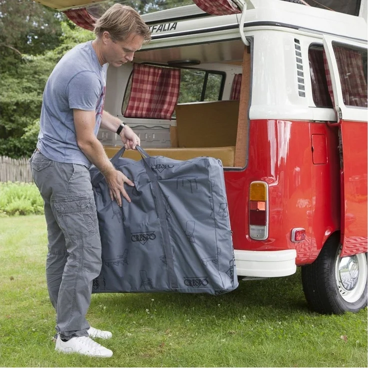 Crespo Campingtisch Universal Camping Klapp Tisch, Stuhl Pack Tasche Aufbewahrung Schutz Hülle – Bild 3