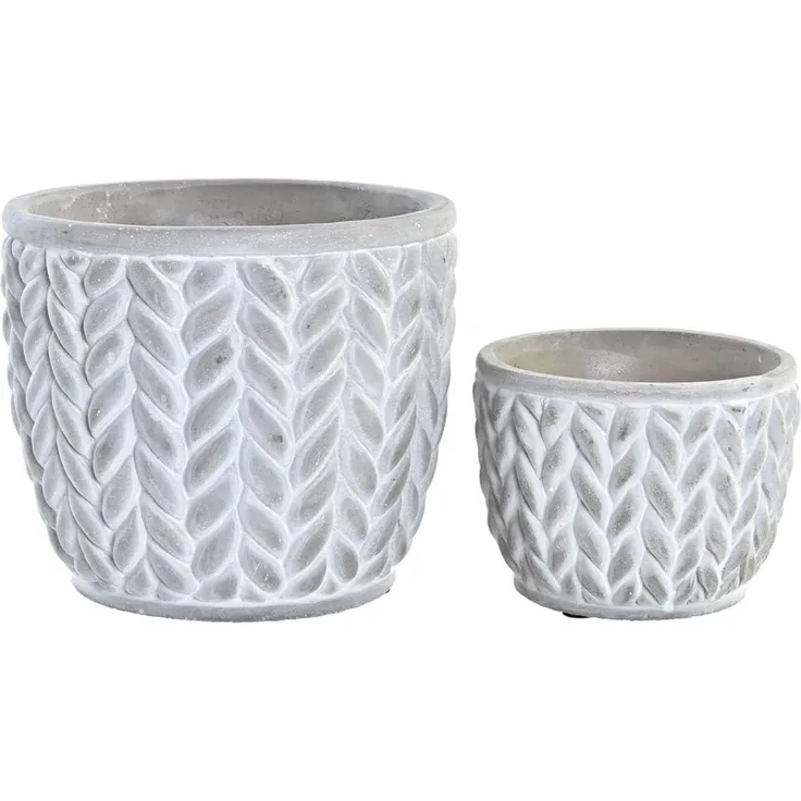DKD Home Decor Blumentopf-Set, Standard