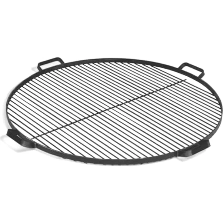 CookKing Grillrost mit 4 Griffen, Naturstahl stahlgrau, Ø 70 cm – Bild 2