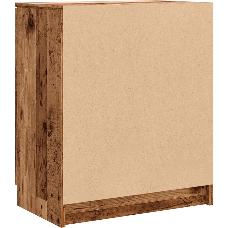vidaXL Schuhschrank Altholz-Optik 59x35x70 cm Holzwerkstoff 856989 – Bild 6