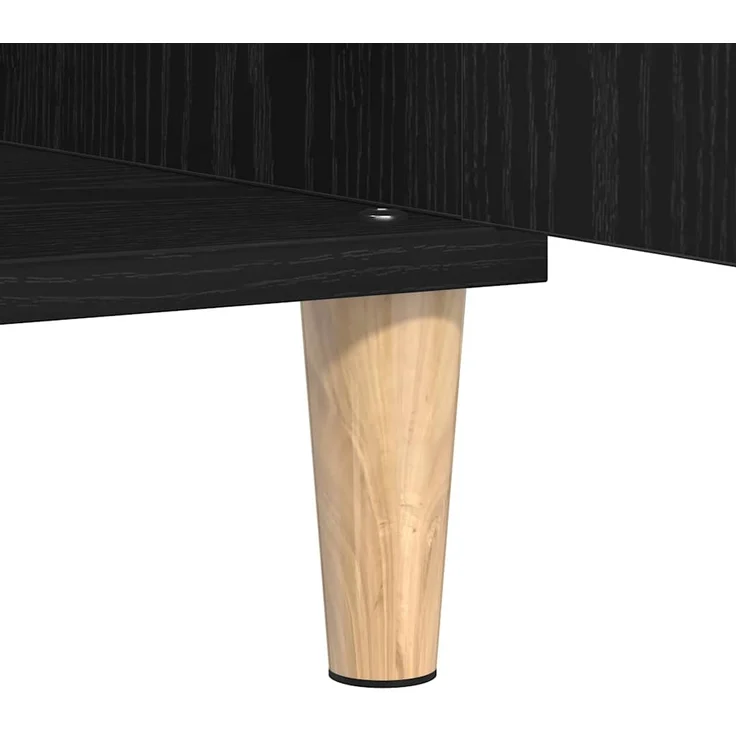 vidaXL Sideboard Schwarz 60 x 35 x 70 cm Holzwerkstoff 862593 – Bild 9