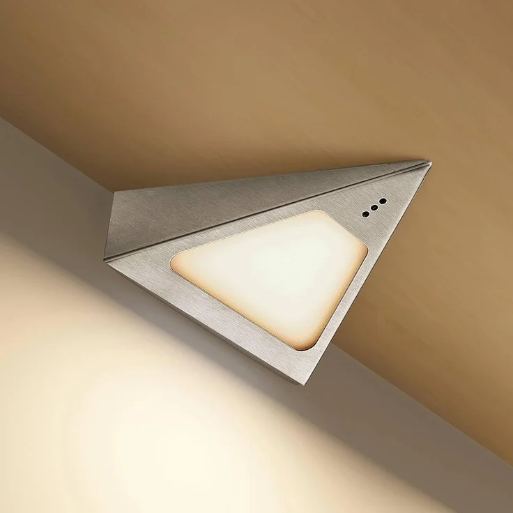Prios Unterschrankleuchte Odia, Enthalten, 2 x 3 W LED, warmweiß – Bild 4