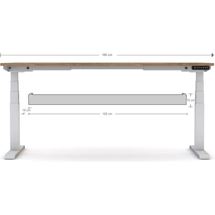 ASSMANN Horizontaler Kabelkanal Flex-big + Vertikale Kabelführung + 6-fach Steckdose Signalweiß 128 x 16 x 10 cm Metall – Bild 9