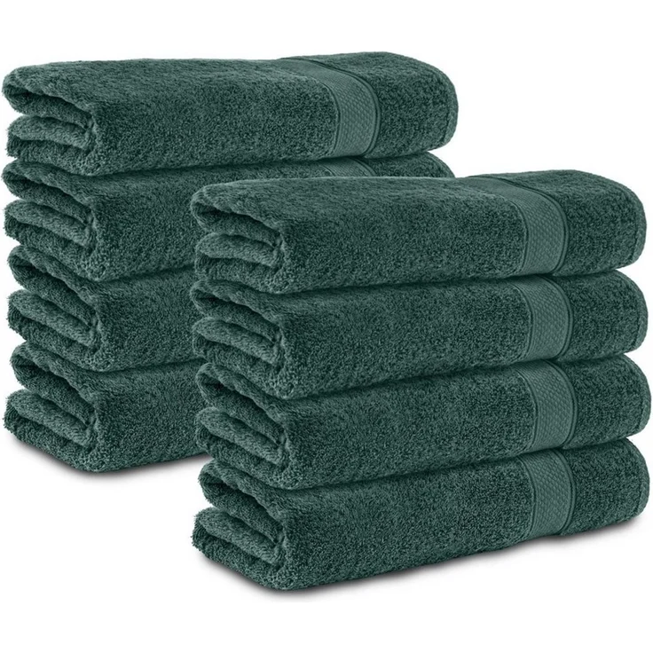 Komfortec Handtuch Set 50x100 cm aus 100 % Baumwolle, Frottee (Packung, 8-St), Handtücher Set, Weich, Towel – Bild 1