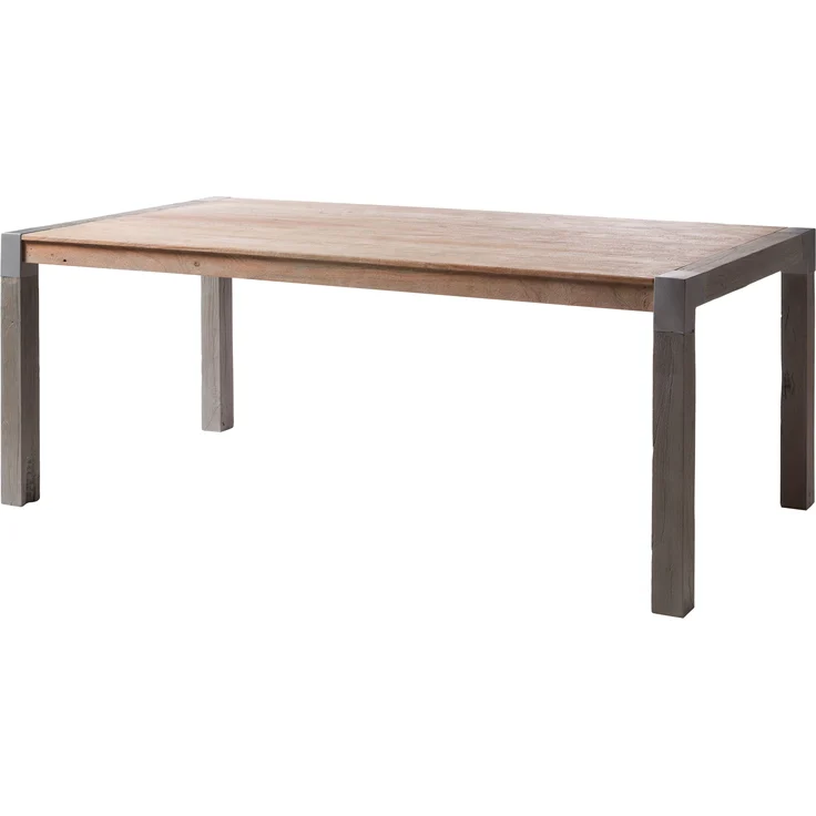 Esstisch Akazie 220x100x76 beige lackiert AMSTERDAM #116 – Bild 10