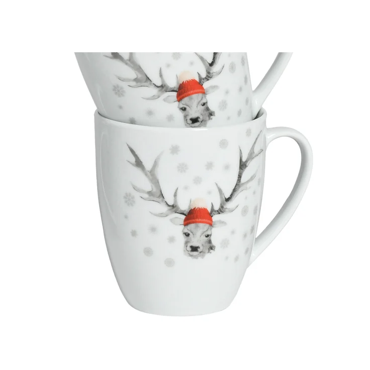 Hirsch (Form Luna), Kaffeebecher 6-tlg (mo) – Bild 5