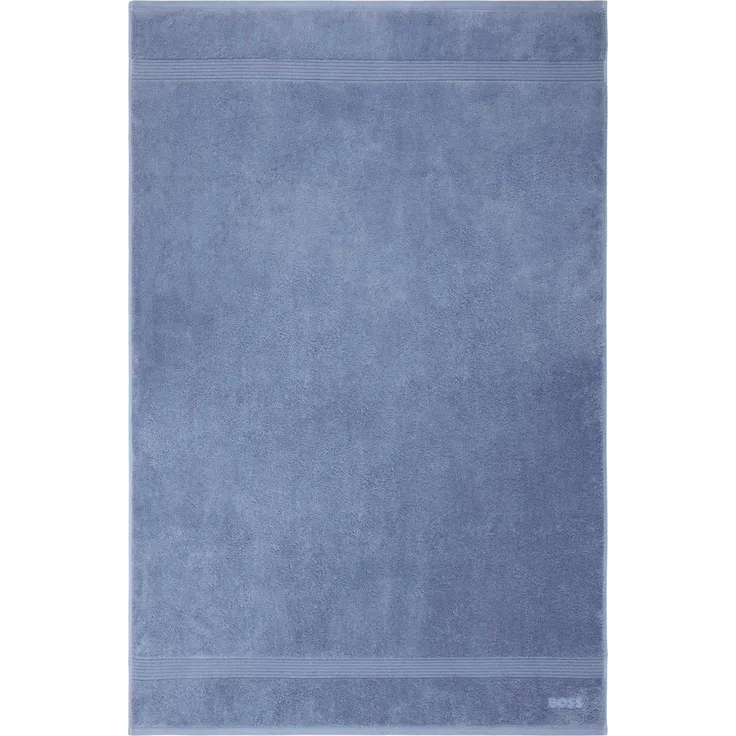BOSS Badetuch - LOFT, Duschtuch, Baumwolle Blau 100x150 cm