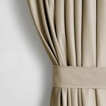 AmeliaHome Gardine Gardine Kräuselband Vorhang VerdunkelndSamt Textil Multifunktionsband, Multifunktionsband (1 St), verdunkelnd, Samt Textilien, mit Raffhalter