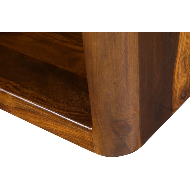 Nachttisch Sheesham 50x35x50 walnuss gewachst TORONTO #264 – Bild 6
