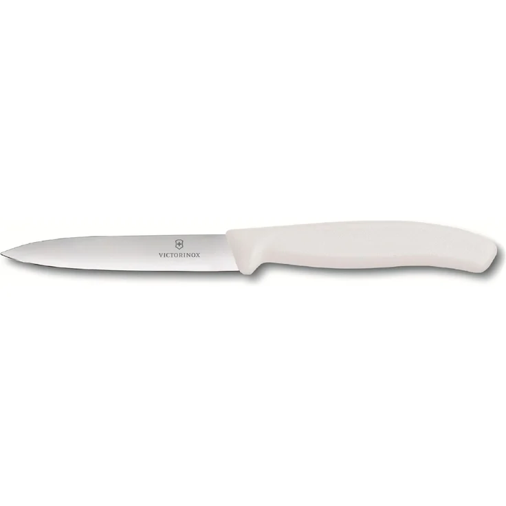 Victorinox | Swiss Classic Gemüsemesser | Weiß | 10 cm Klinge | 1er Set | ideal für präzise Schnitte | ergonomischer Griff | langlebig und vielseitig – Bild 1