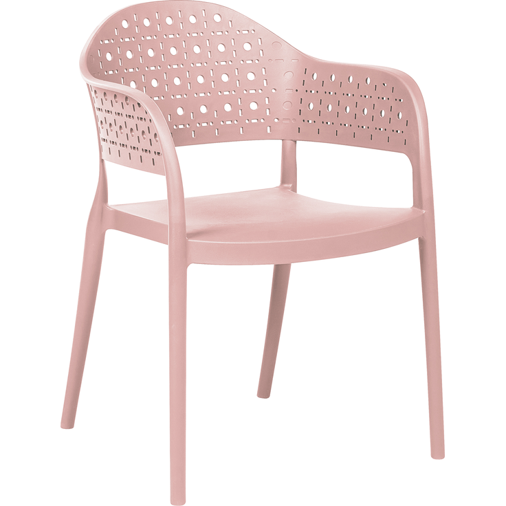 Set mit 4 Stühlen NARINO Rosa – Bild 4